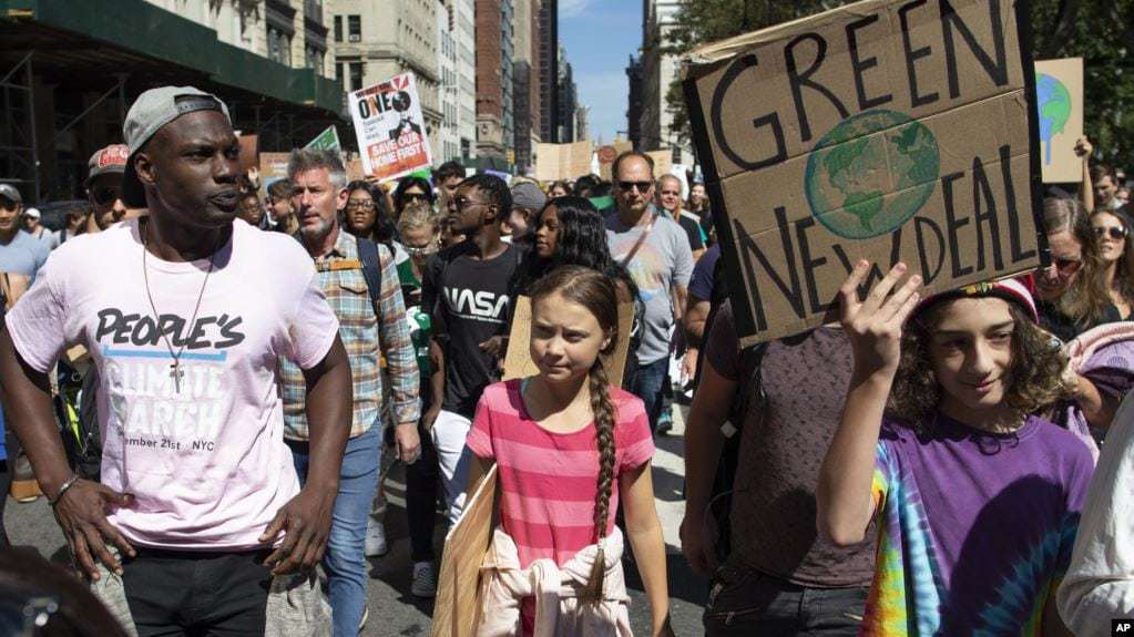 Hàng ngàn cuộc biểu tình về biến đổi khí hậu diễn ra trên thế giới